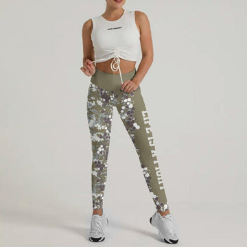 Army Camo Fight Leggings - BattleFitGear