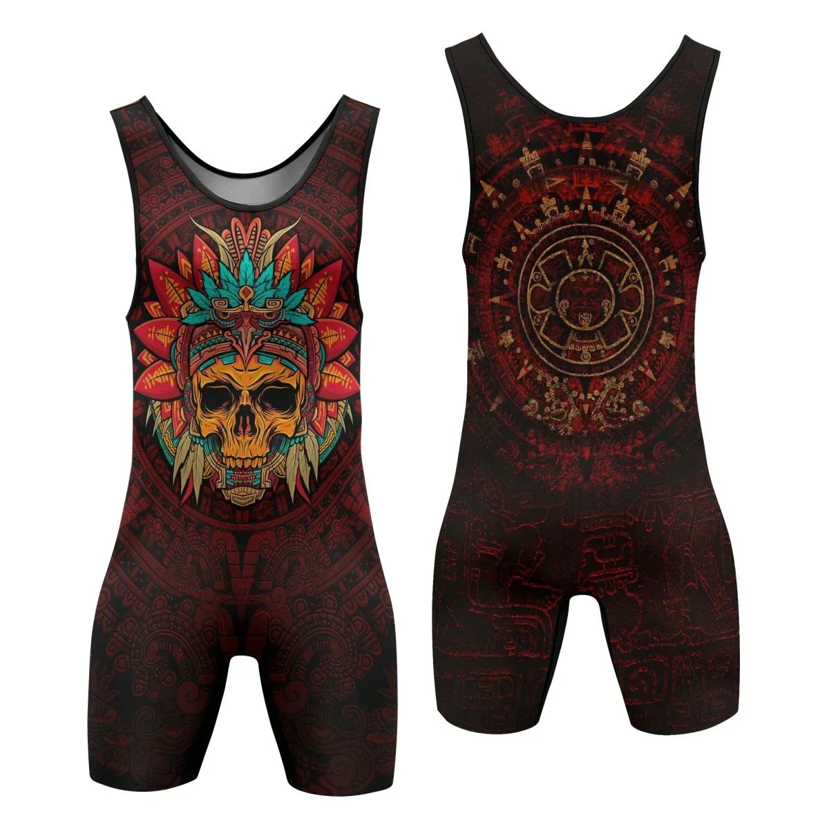 Aztec Singlets Aztec Eagle Warrior Wrestling Singlets | Wrestling Singlets for Athletes