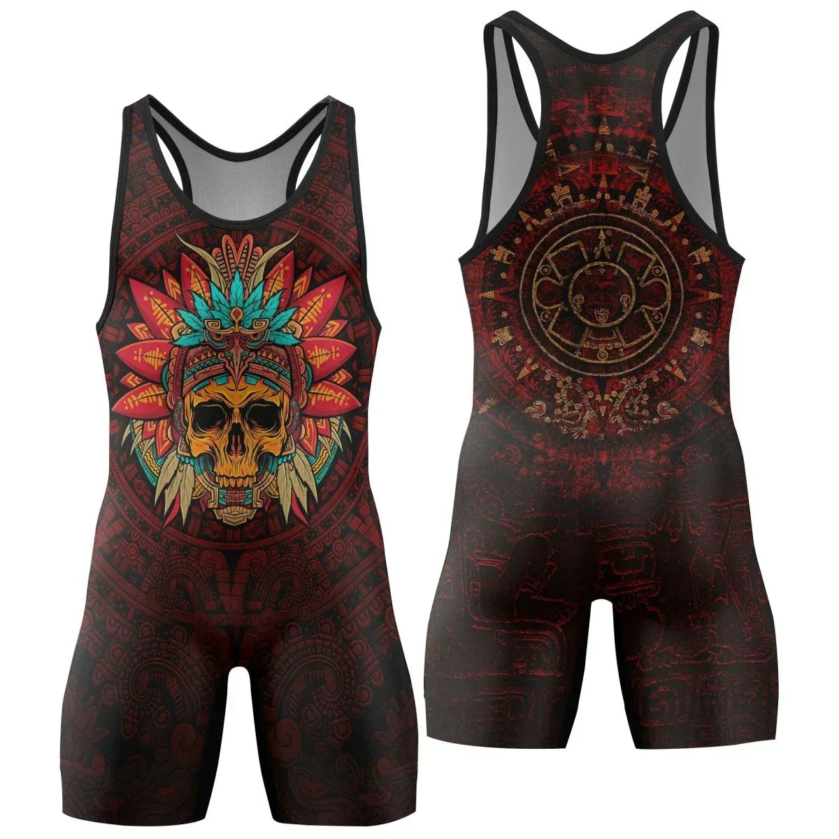 Aztec Singlets Aztec Eagle Warrior Wrestling Singlets | Freestyle Grappling