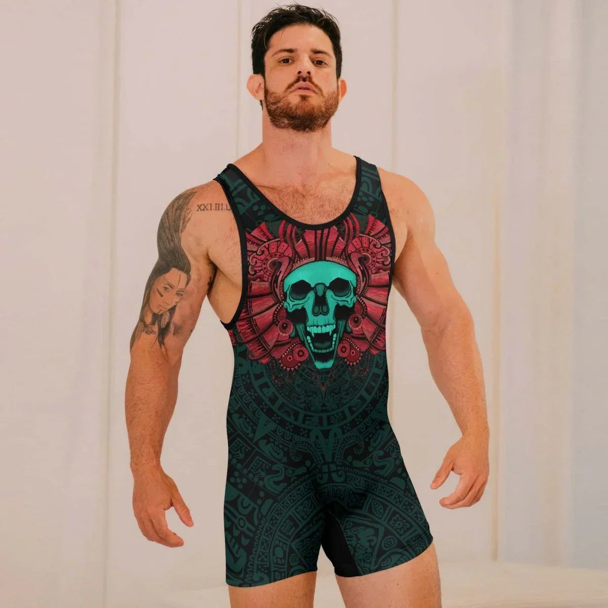 Aztec Singlets Aztec Heritage Warrior Wrestling Singlets – Unique Wrestling Gear