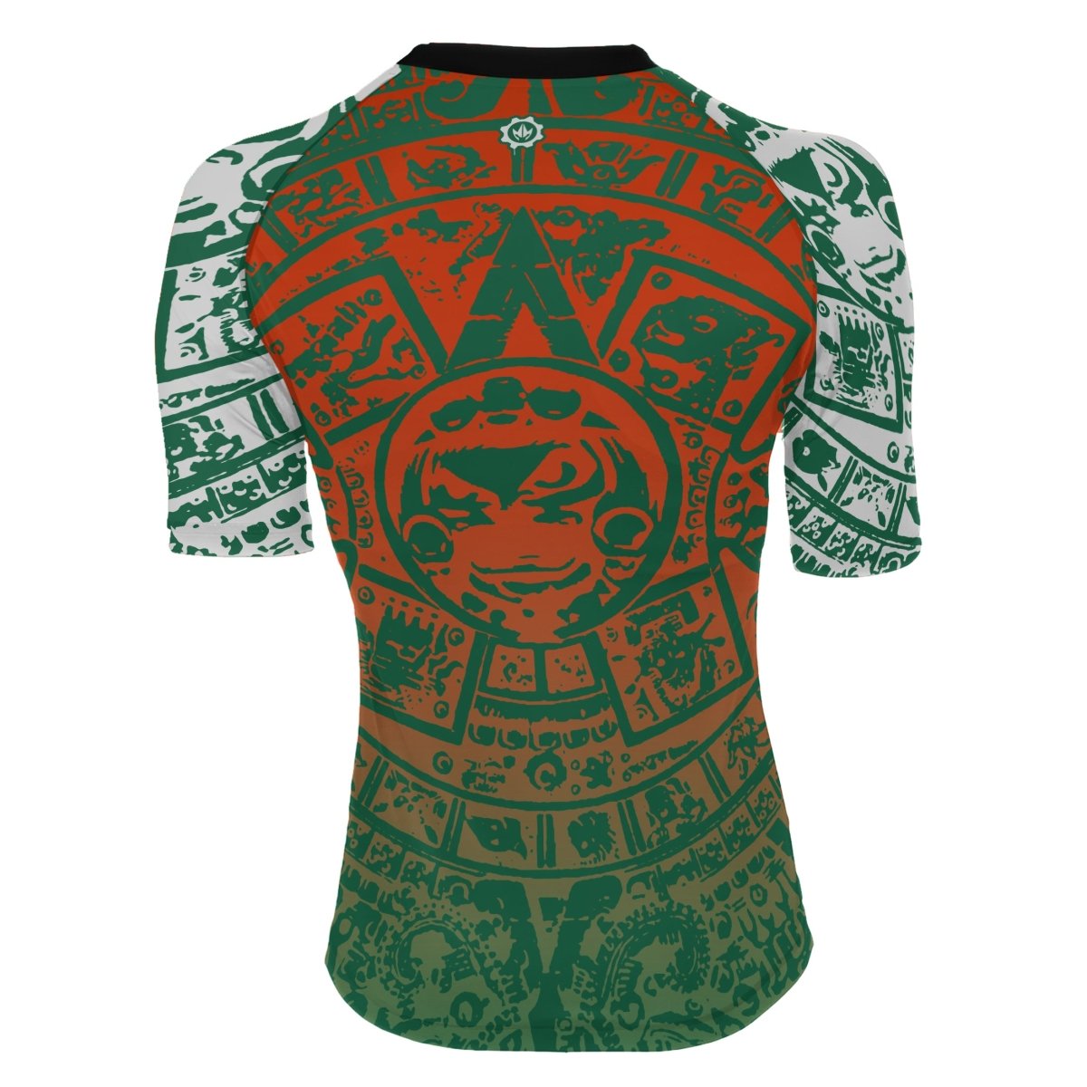 Aztec Iguana Warrior Women's Short Sleeve Rash Guard - BattleFitGear