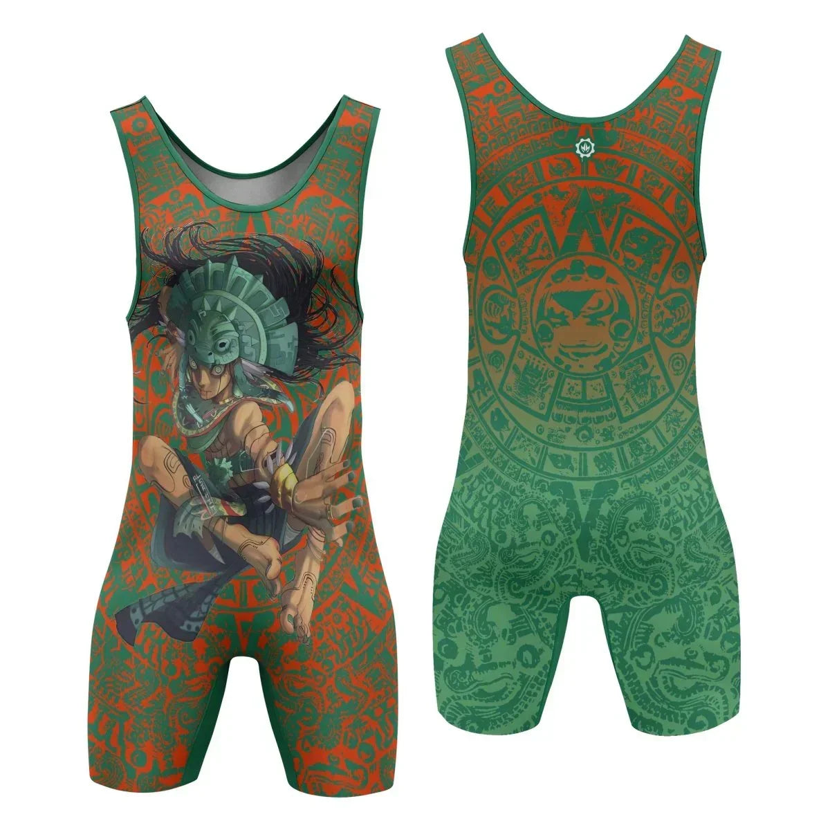 Aztec Singlets Aztec Iguana Warrior Wrestling Singlets | Wrestling Singlets, Mythical ...