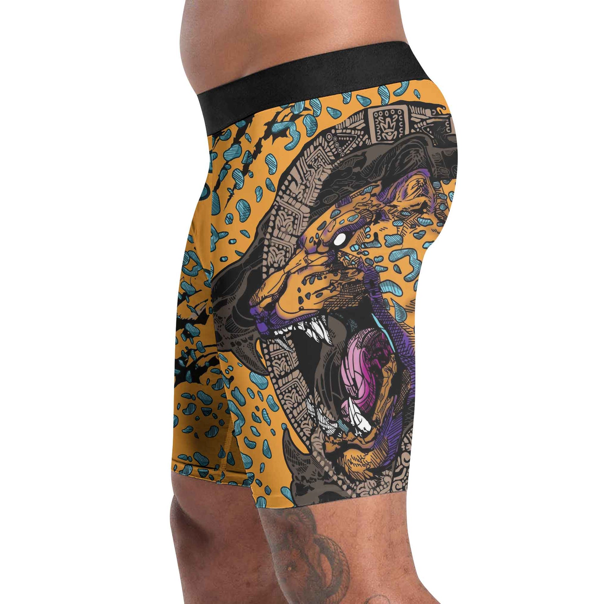 Aztec Jaguar Compression Shorts