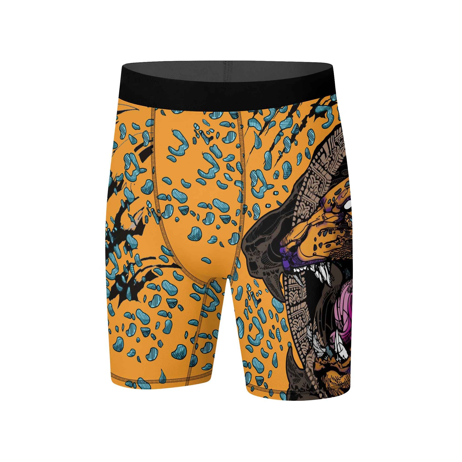 Aztec Jaguar Compression Shorts