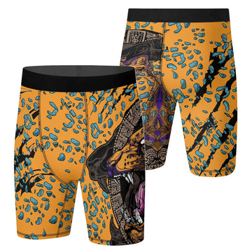 Aztec Jaguar Compression Shorts