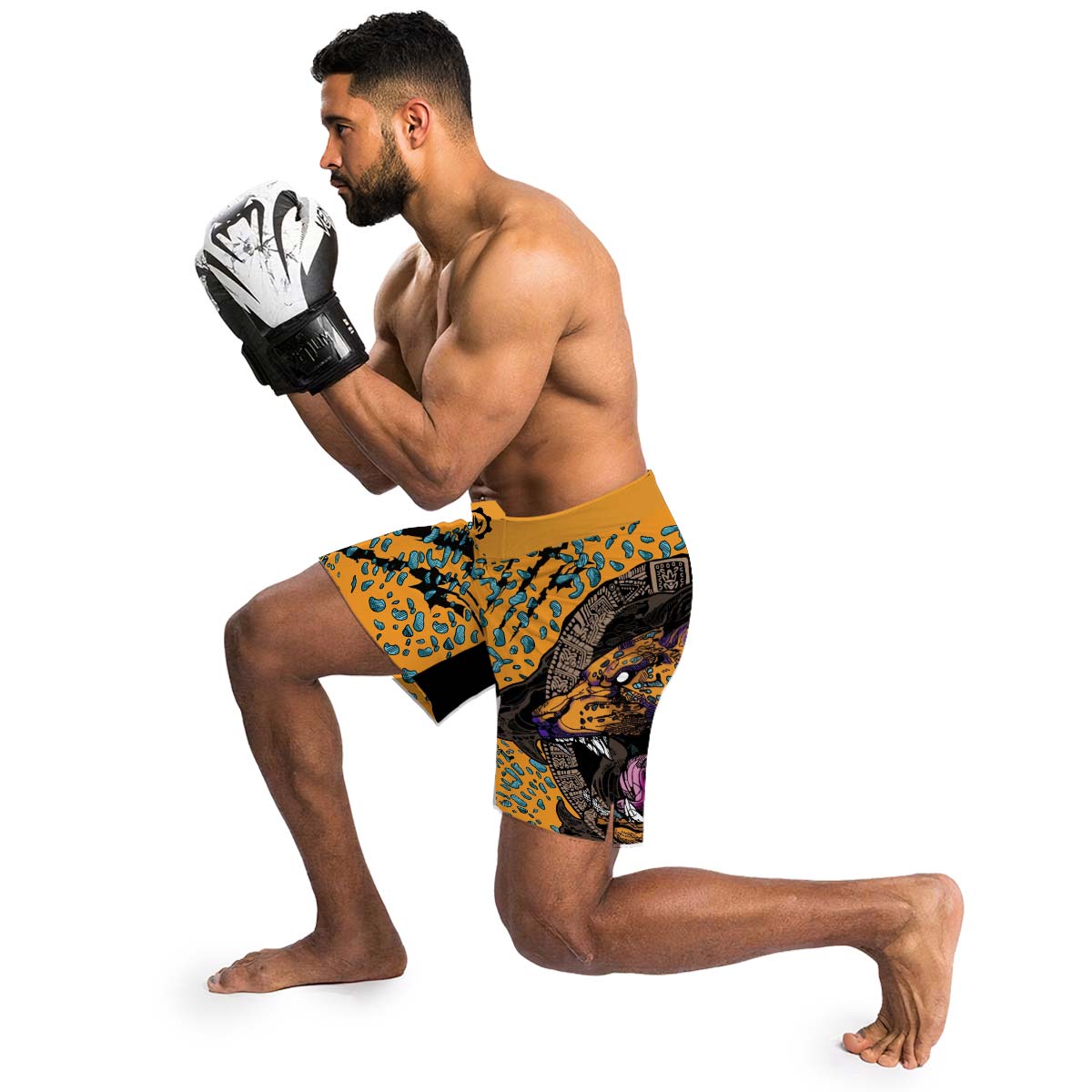 Aztec Jaguar Fight Shorts