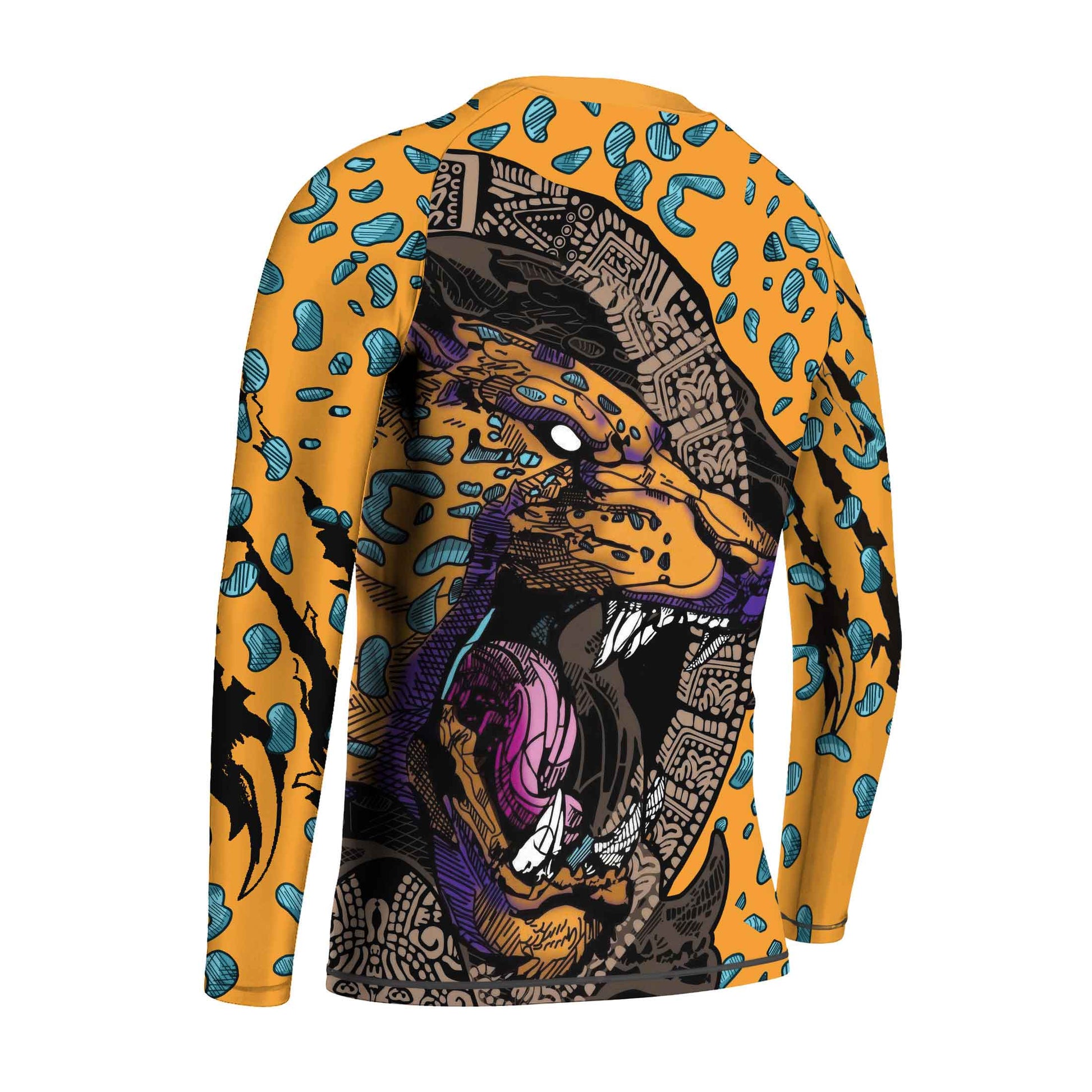 Aztec Jaguar Kids Rash Guard
