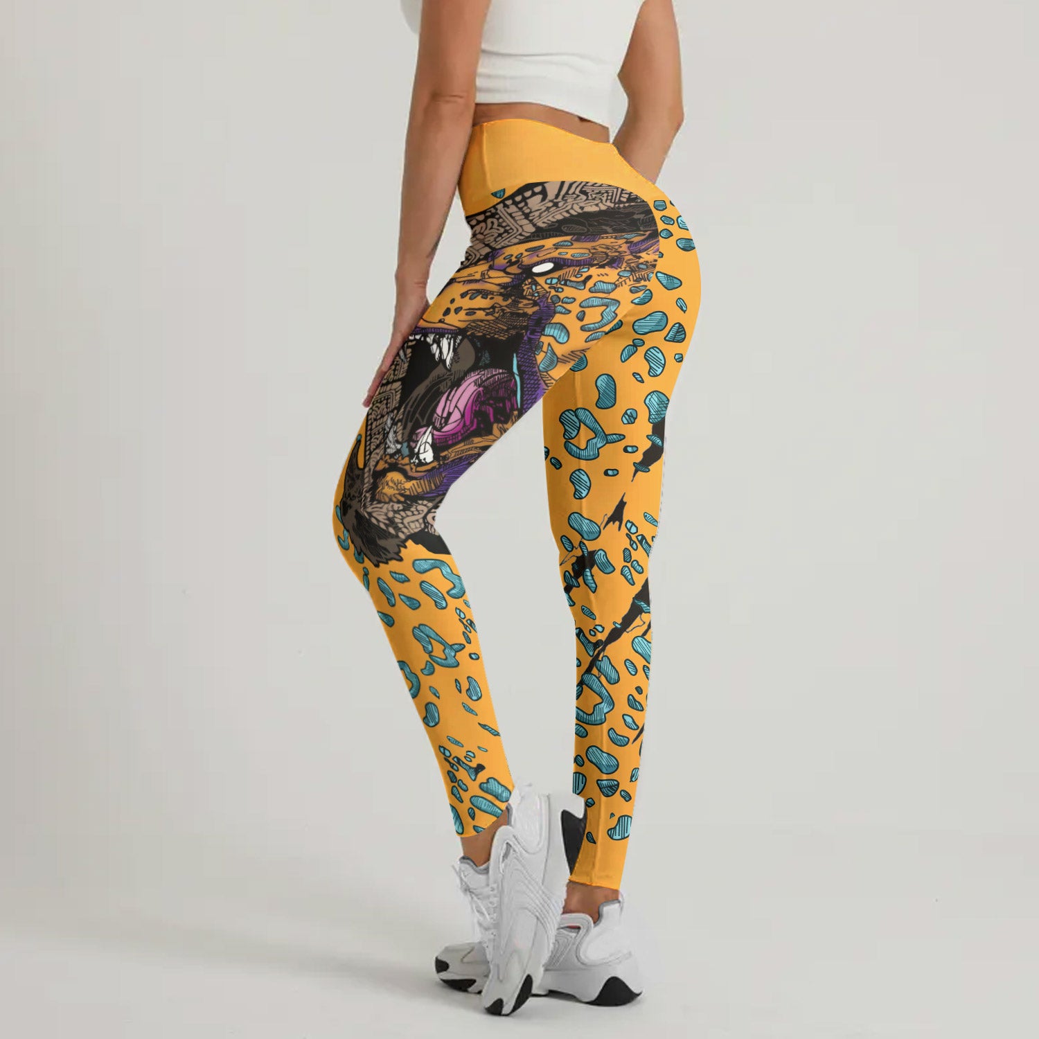 Aztec Jaguar Leggings