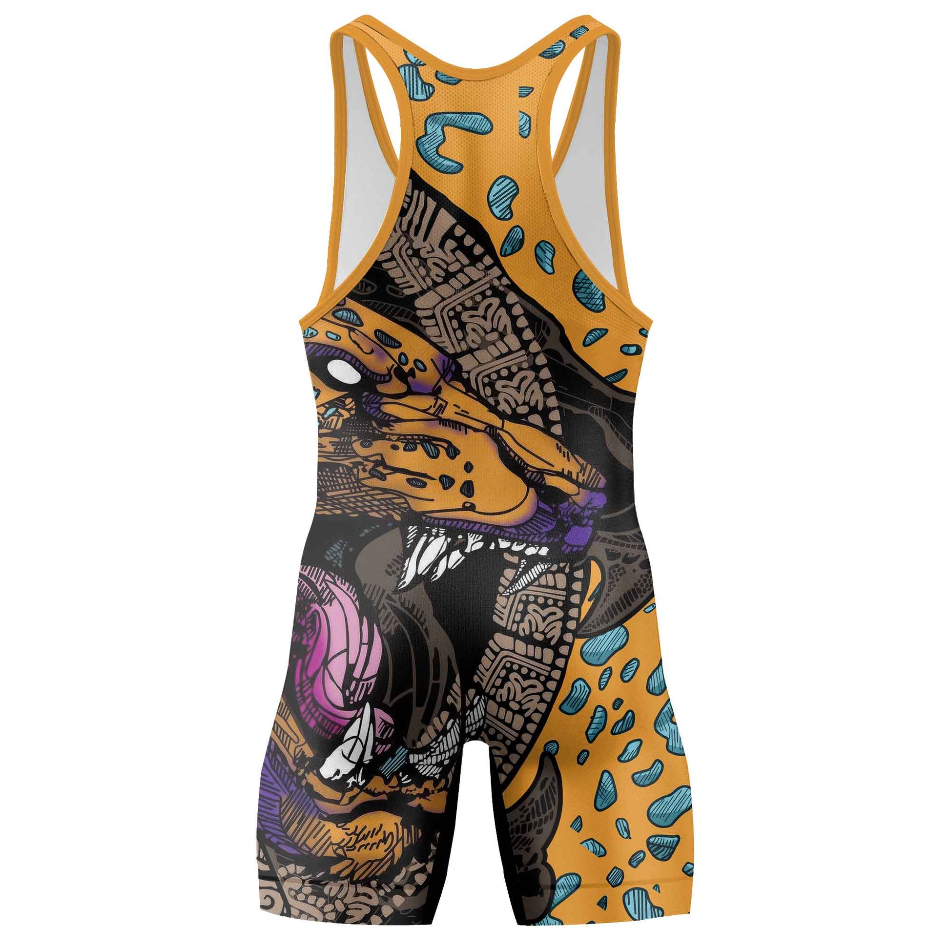 Aztec Jaguar Wrestling Singlets