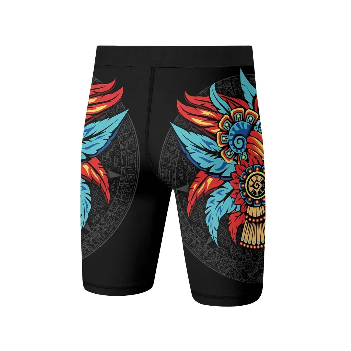 Aztec Serpent Warrior Compression Shorts - BattleFitGear