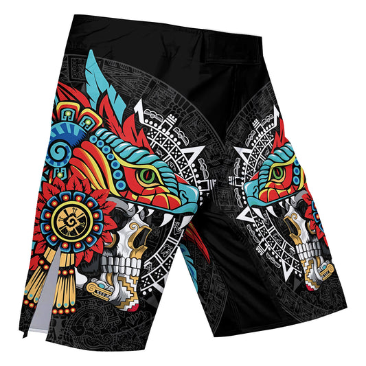 Aztec Serpent Warrior Fight Shorts