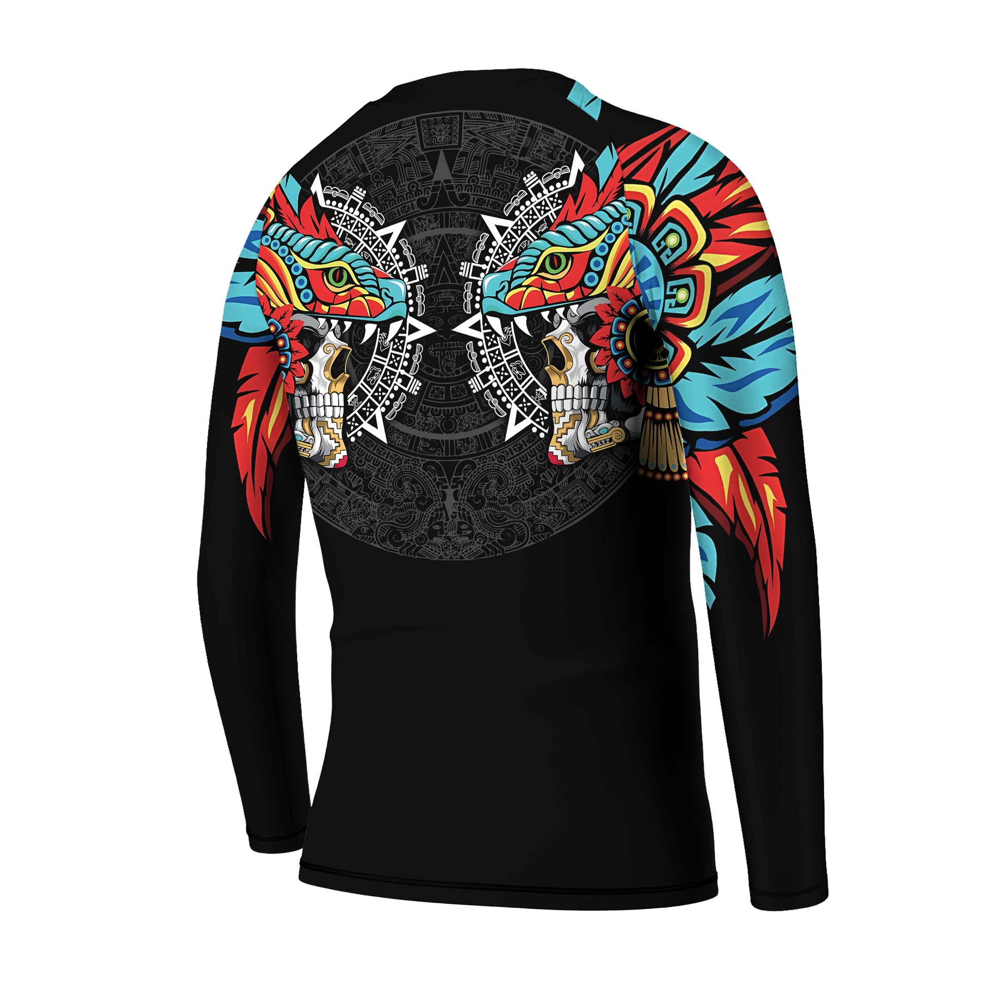 Aztec Serpent Warrior Kids Rash Guard