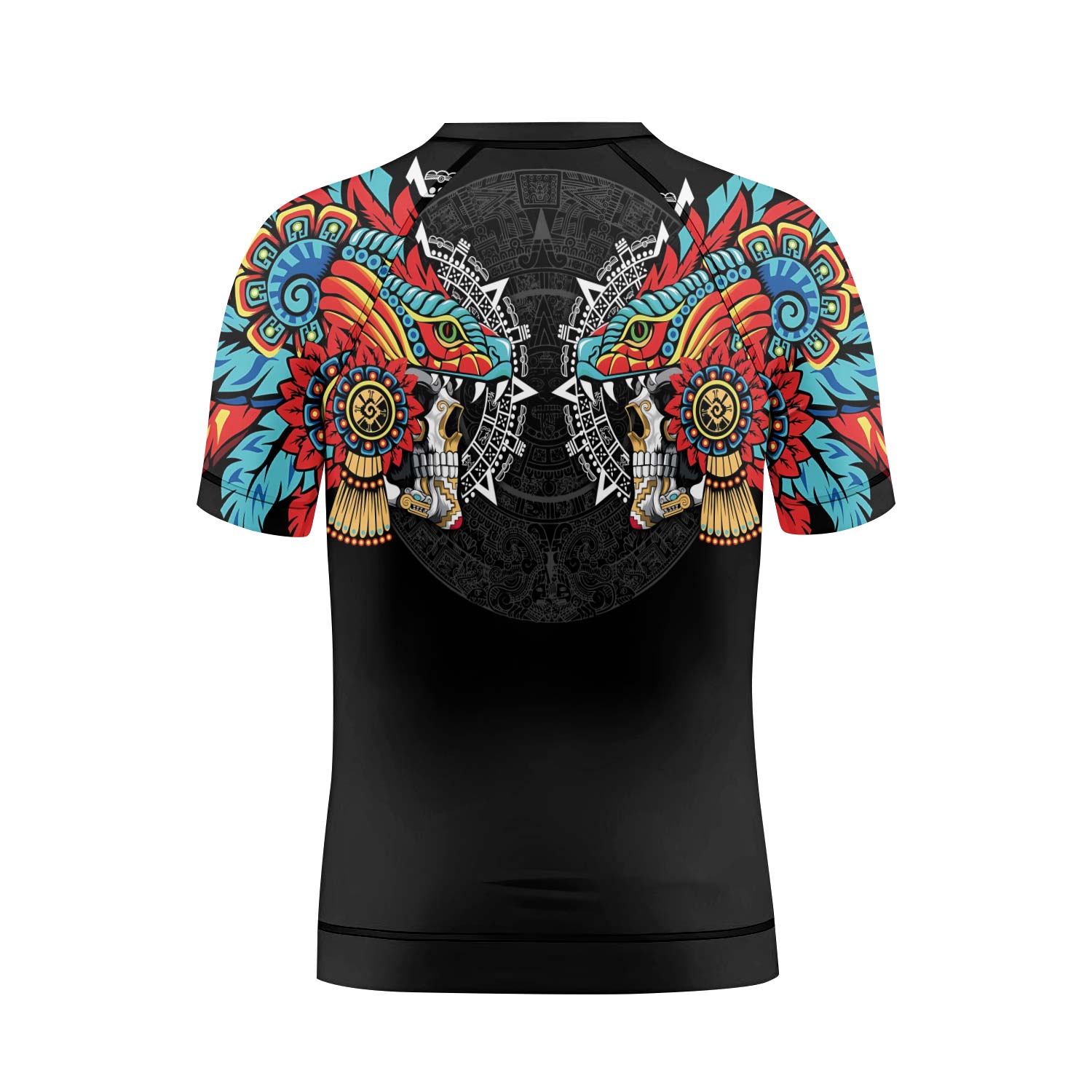 Aztec Serpent Warrior Kids Rash Guard - BattleFitGear