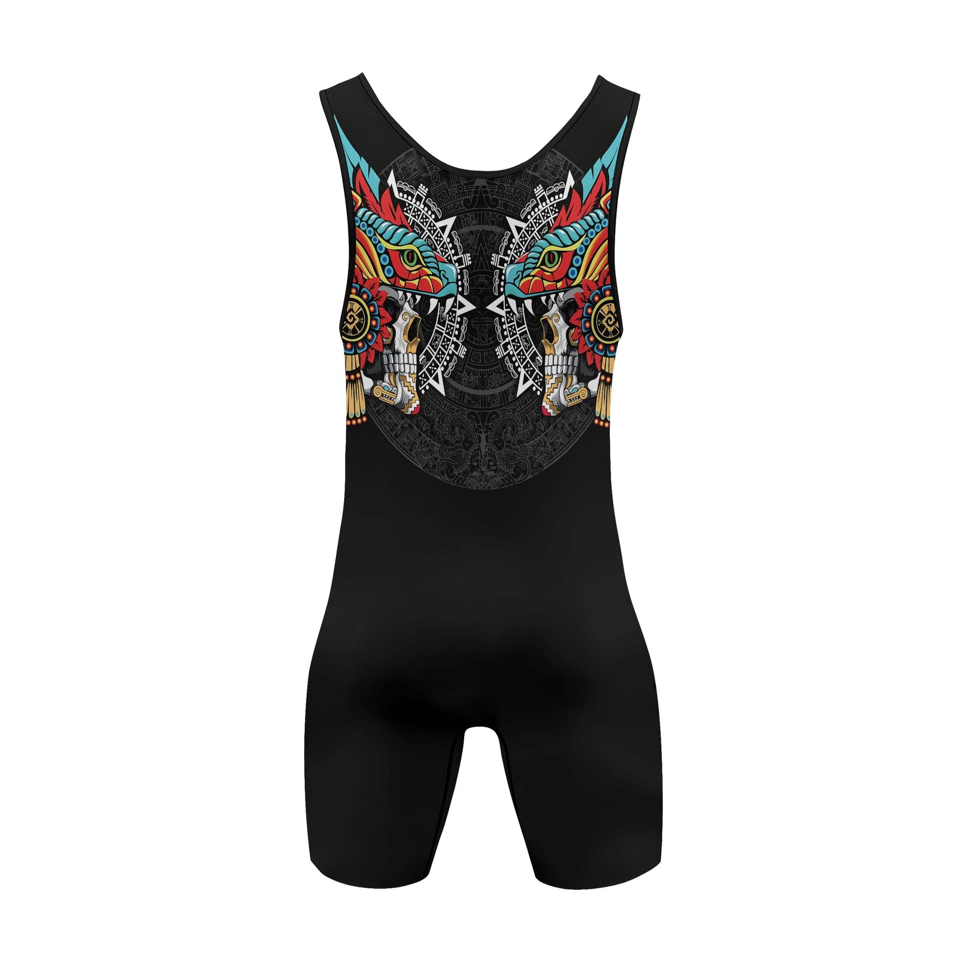 Aztec Serpent Warrior Wrestling Singlets