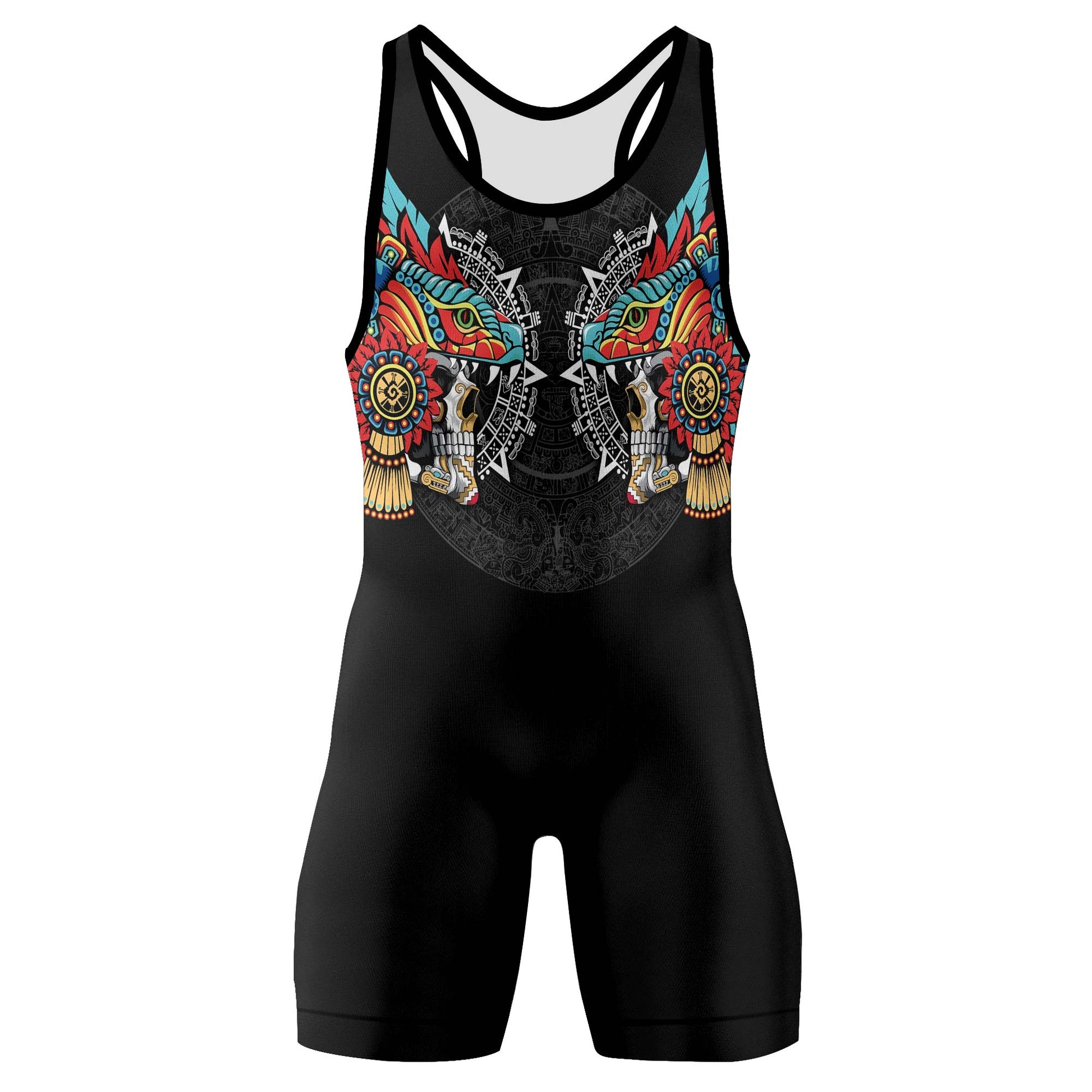 Aztec Serpent Warrior Wrestling Singlets