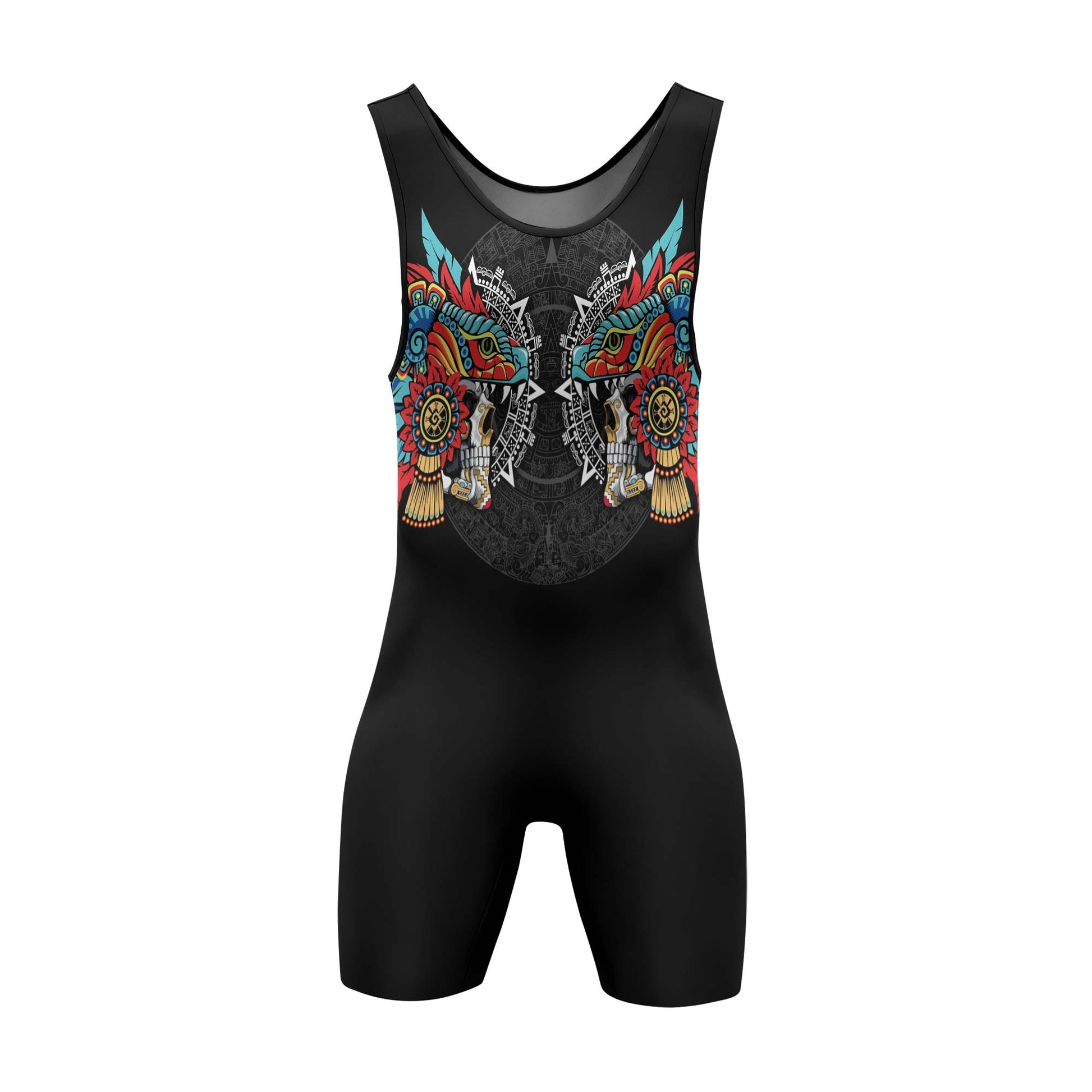 Aztec Serpent Warrior Wrestling Singlets