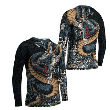 Azure Dragon Kids Rash Guard