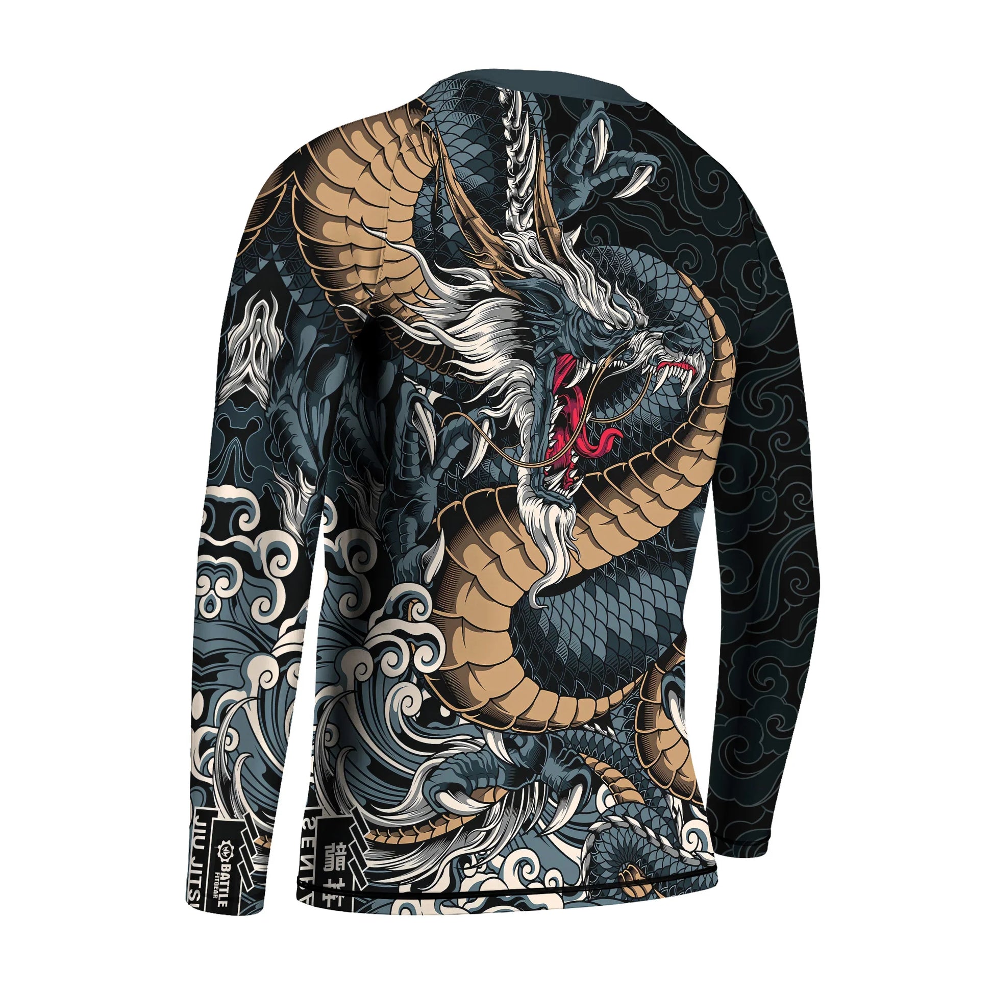 Azure Dragon Kids Rash Guard