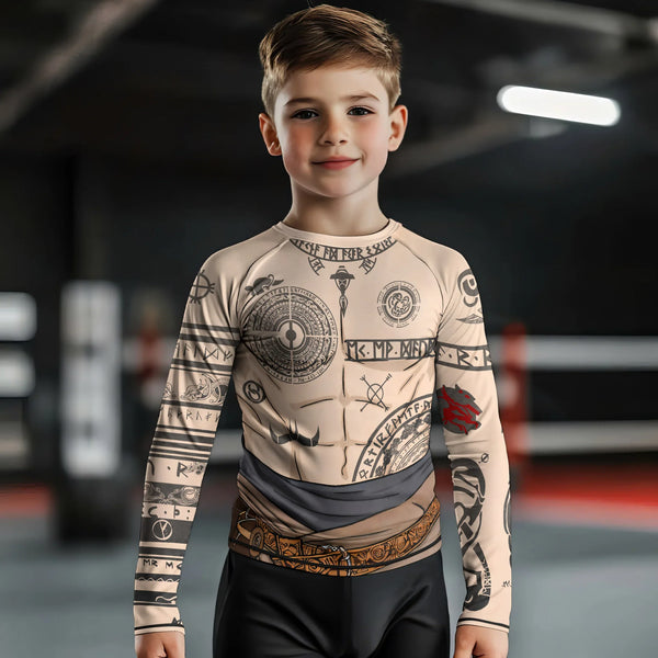 Balder Kids Rash Guard – Kids Rash Guard for MMA, BJJ & Fitness