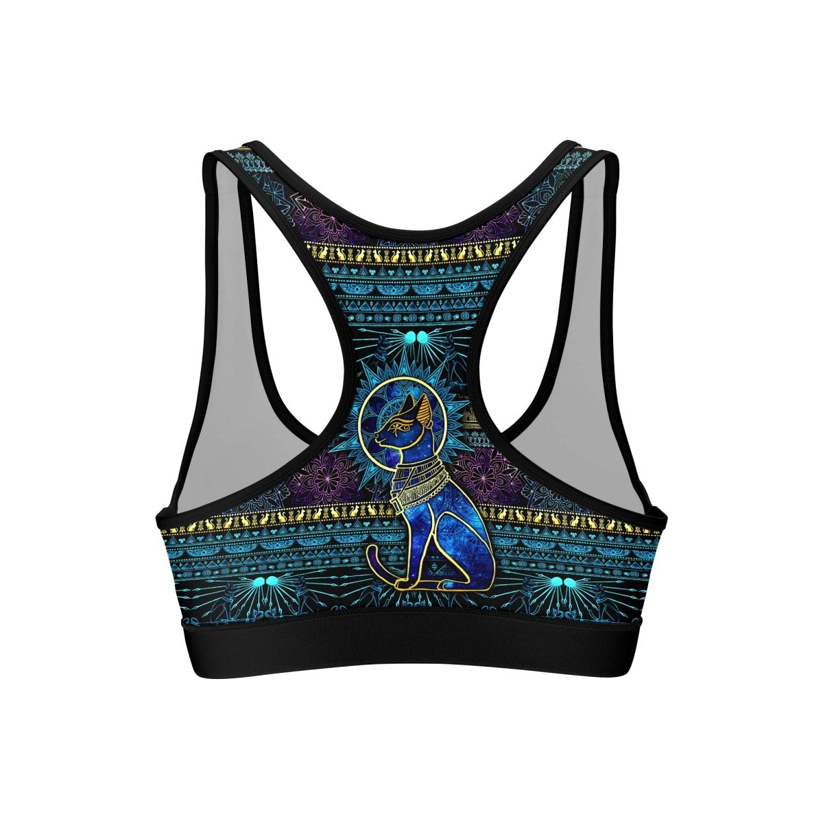 Bastet Galaxy Women's Padded Sports Bra - BattleFitGear