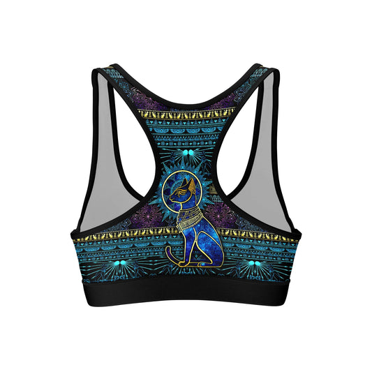 Bastet Galaxy Women's Sports Bra