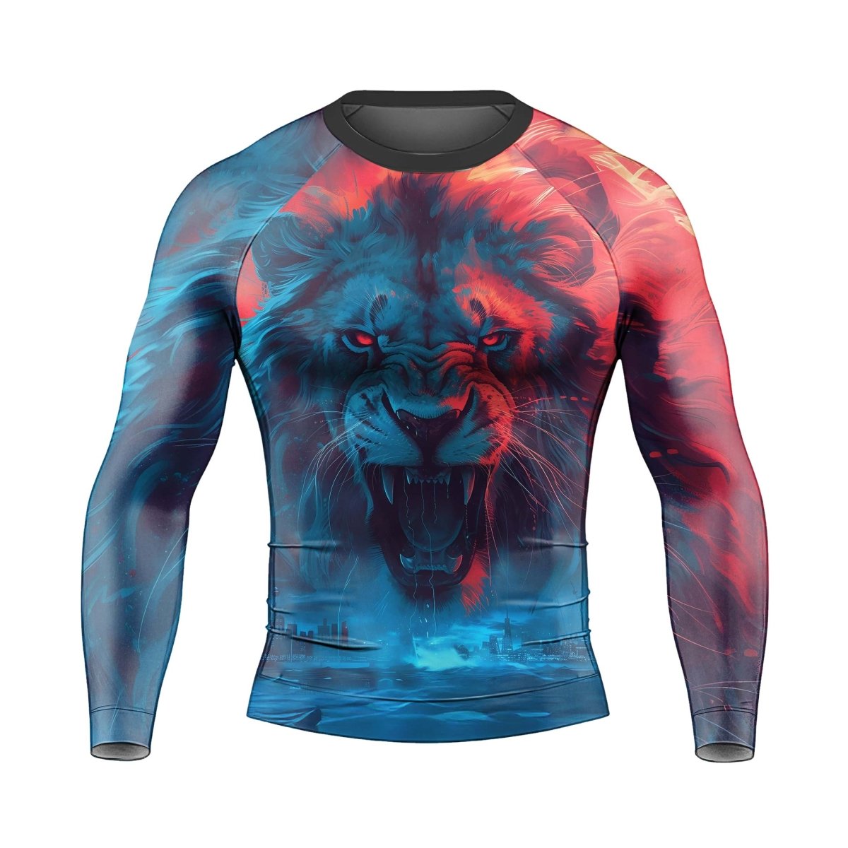 Being A Dad Men's Long Sleeve Rash Guard - BattleFitGear