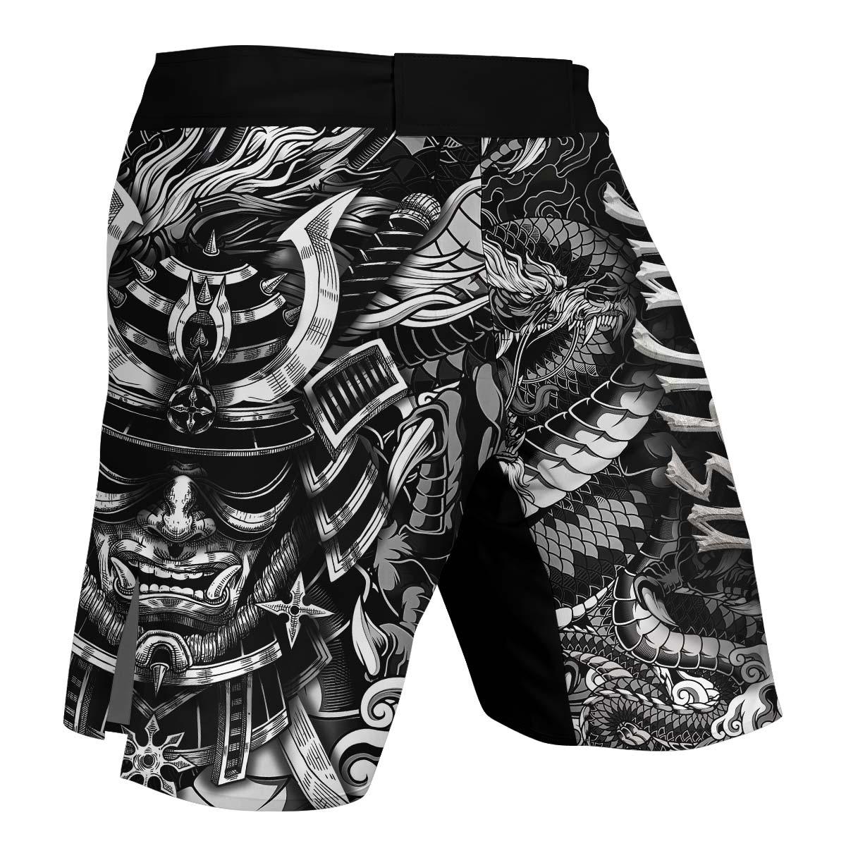 Black Dragon Samurai Fight Shorts