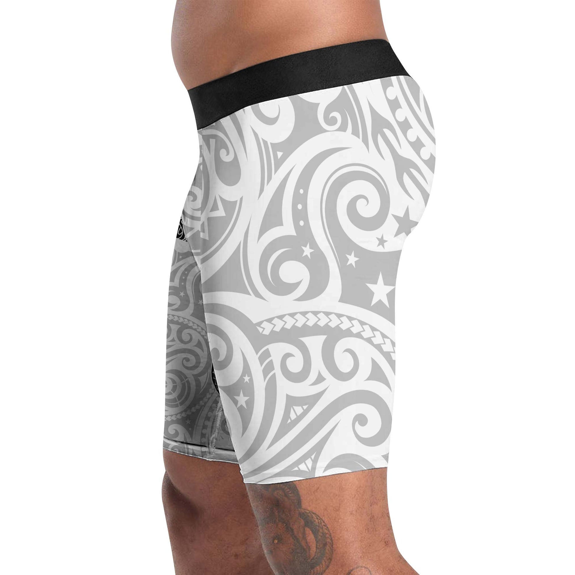 Black Scale Dragon Tattoo Compression Shorts