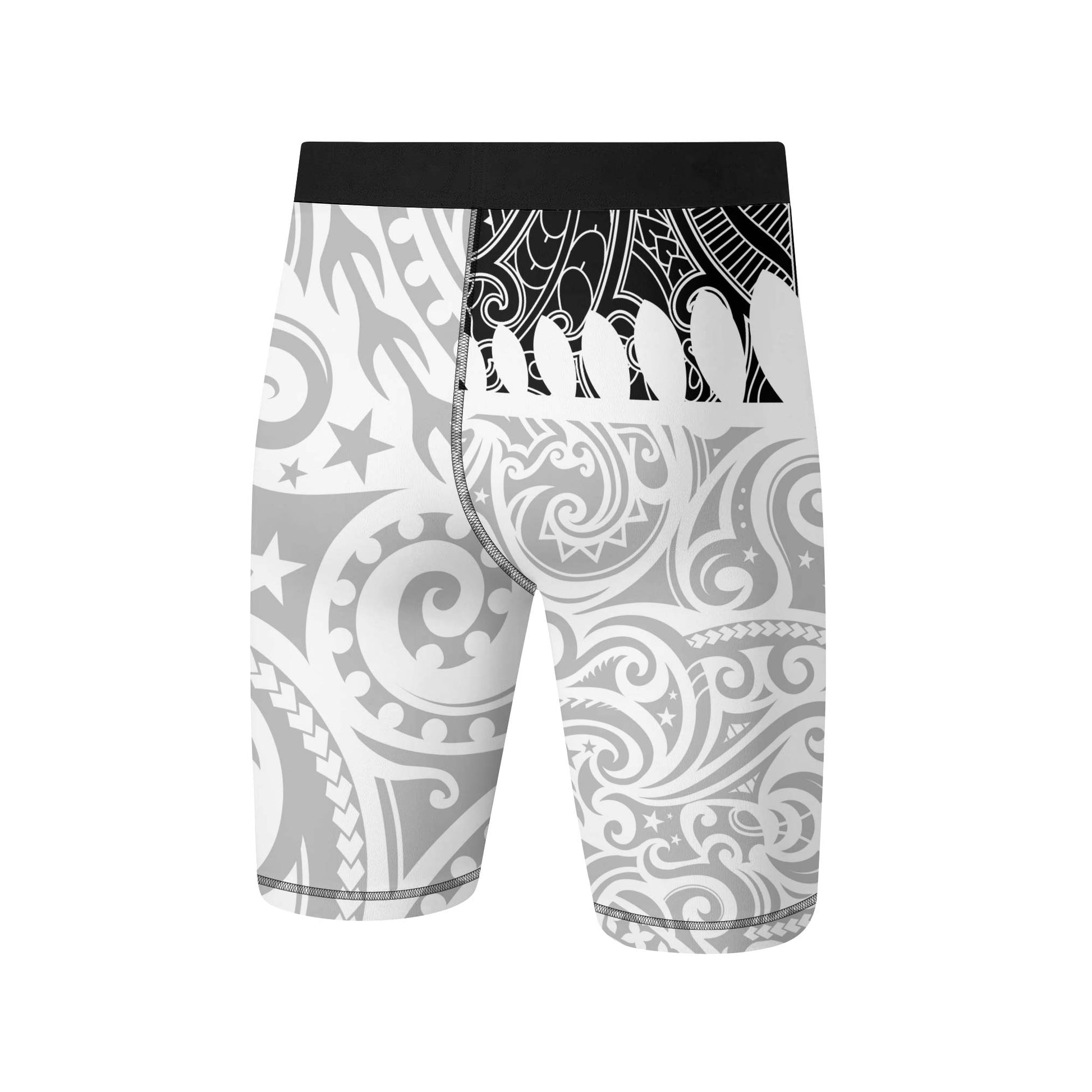 Black Scale Dragon Tattoo Compression Shorts