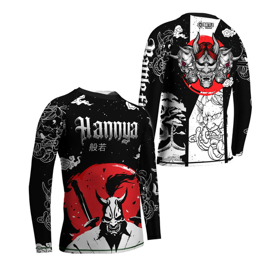 Blood Moon Hannya Kids Rash Guard