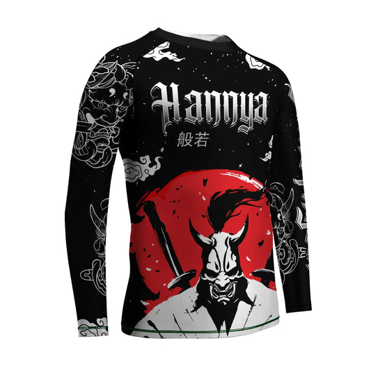 Blood Moon Hannya Kids Rash Guard