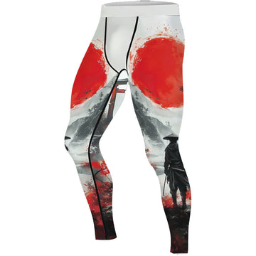 Blood Moon Ronin Men's Compression Leggings