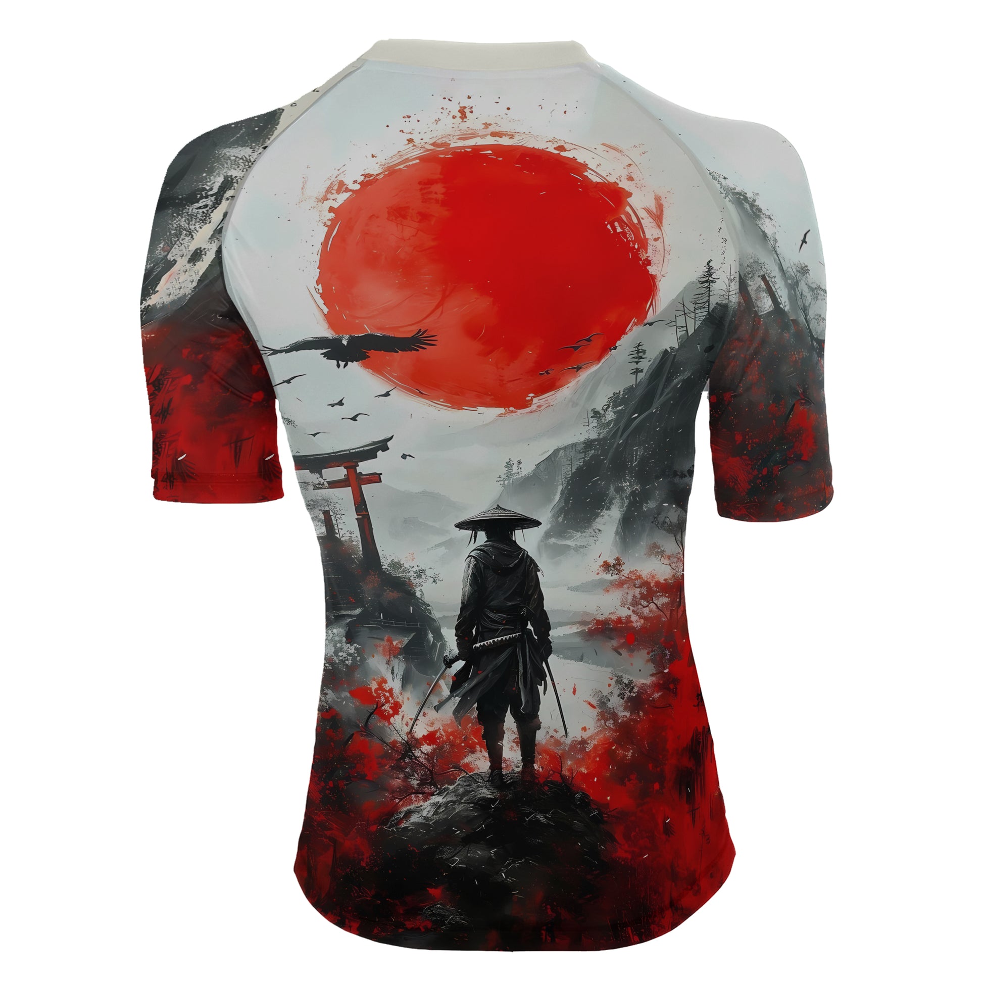 Blood Moon Ronin Women's Short Sleeve Rash Guard