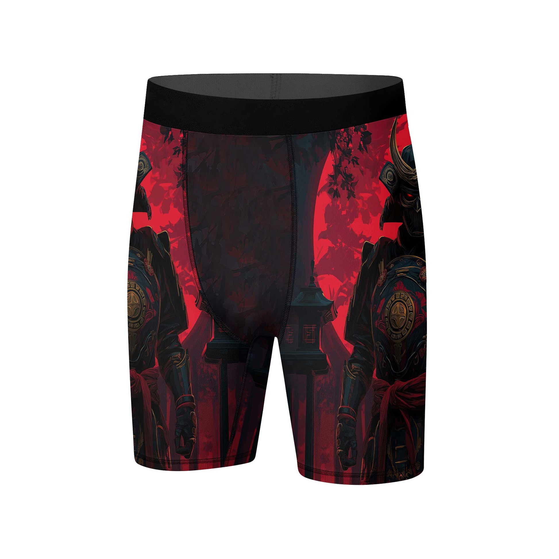 Blood Moon Samurai Compression Shorts