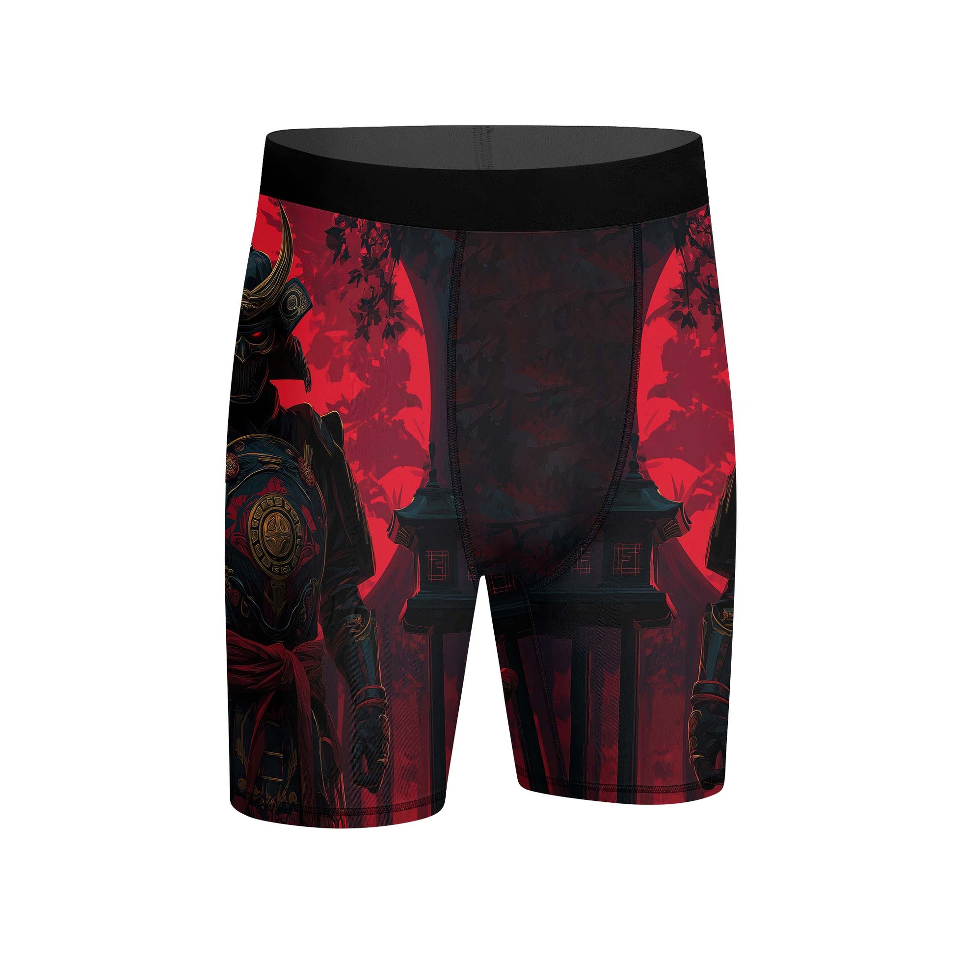 Blood Moon Samurai Compression Shorts