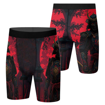 Blood Moon Samurai Compression Shorts