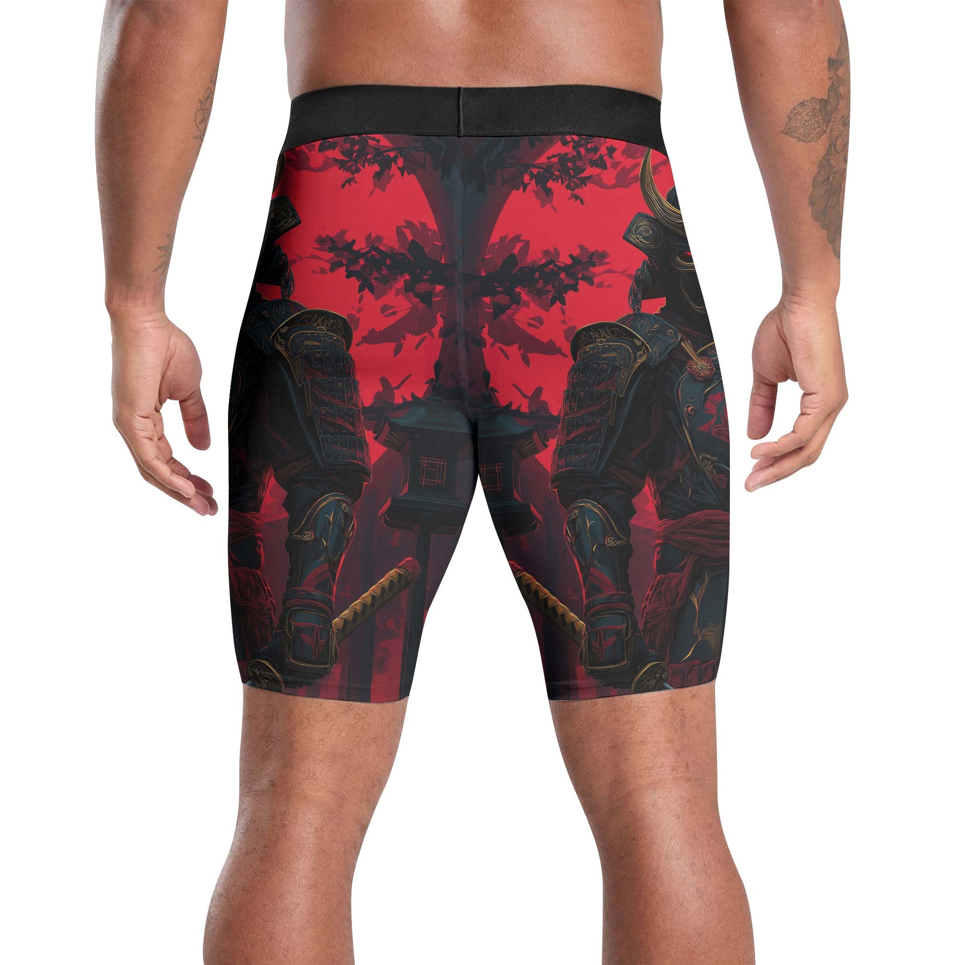 Blood Moon Samurai Compression Shorts