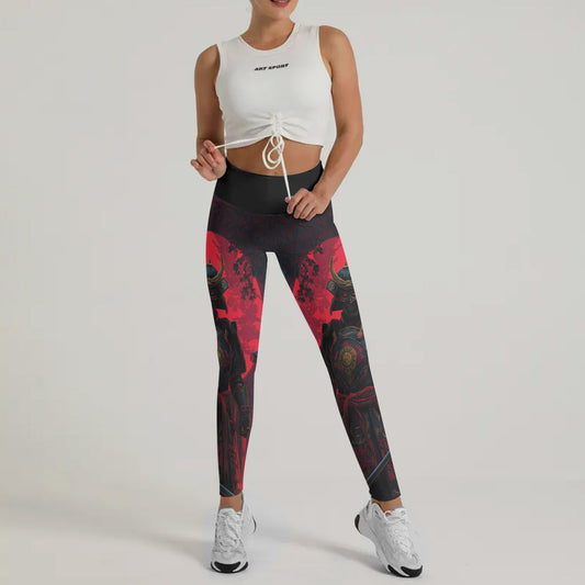 Blood Moon Samurai Leggings