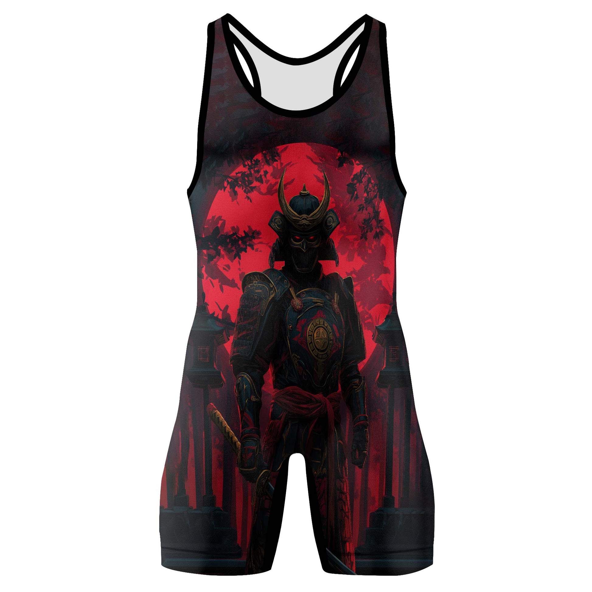 Blood Moon Samurai Wrestling Singlets