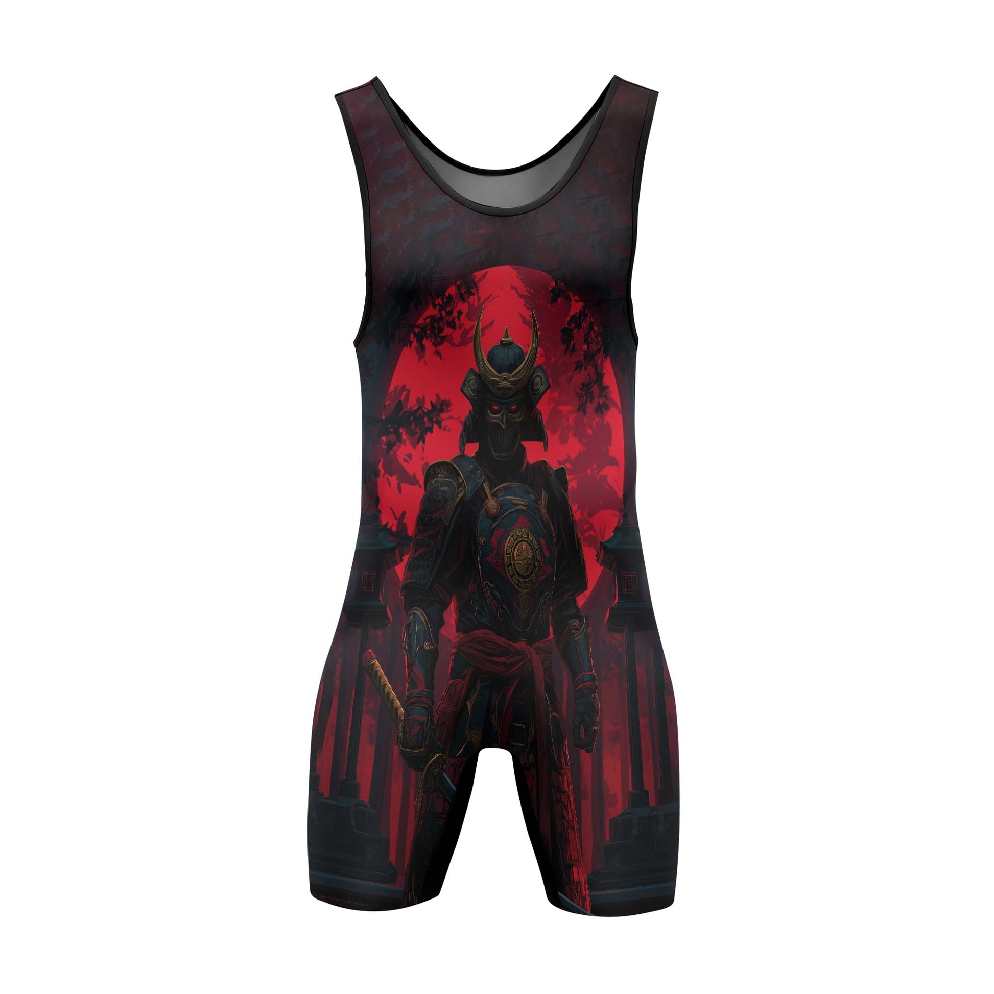 Blood Moon Samurai Wrestling Singlets