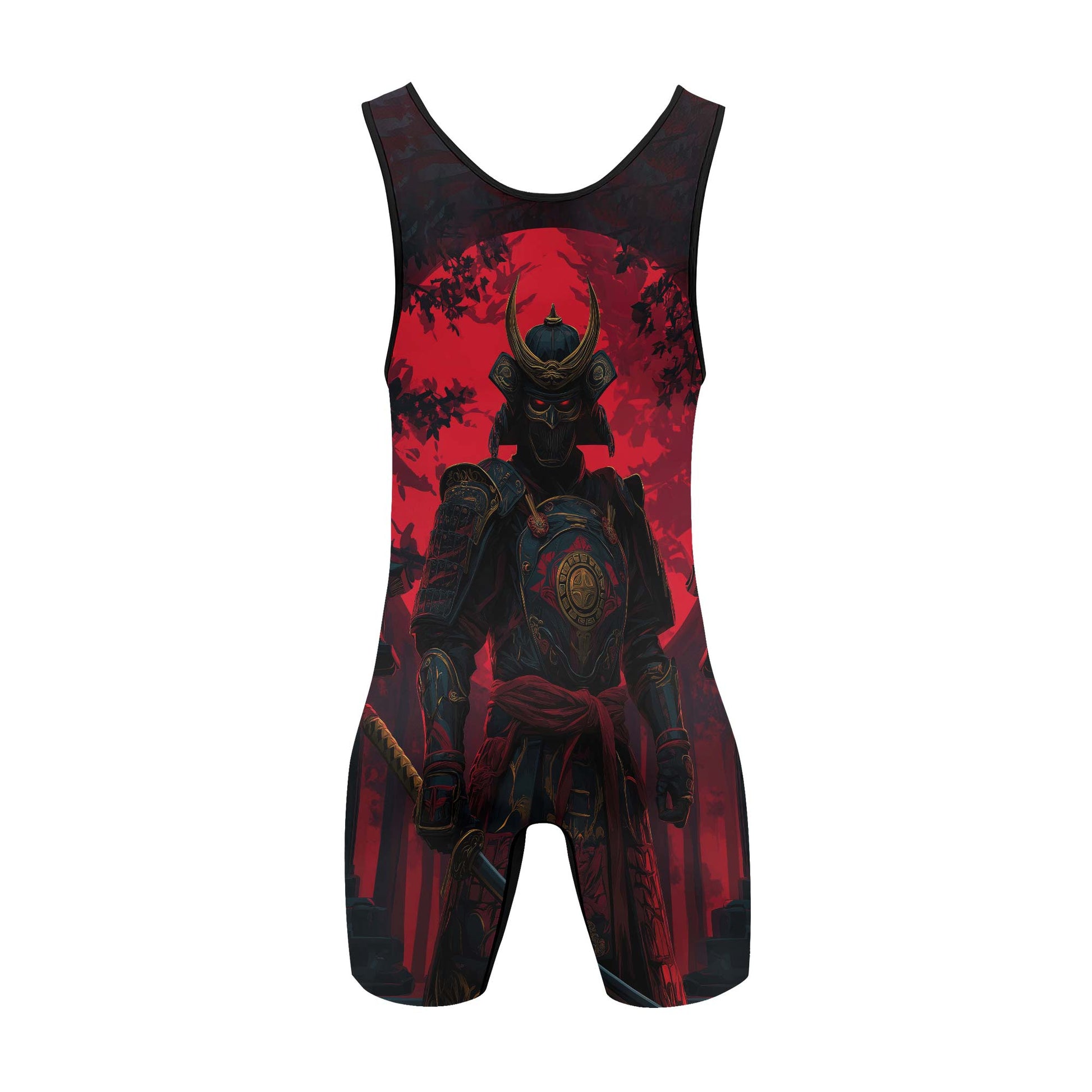 Blood Moon Samurai Wrestling Singlets