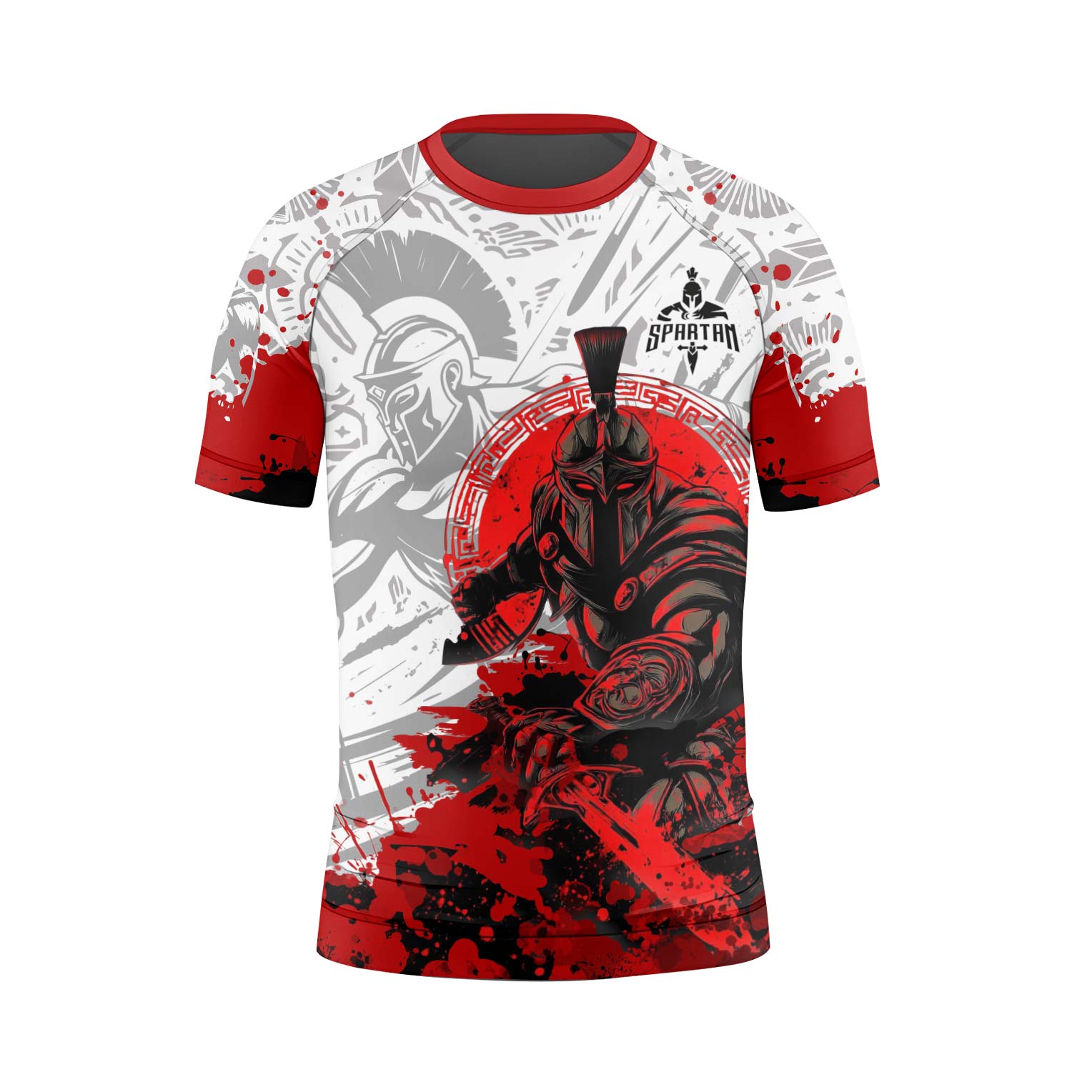 Bloody Spartan Kids Rash Guard