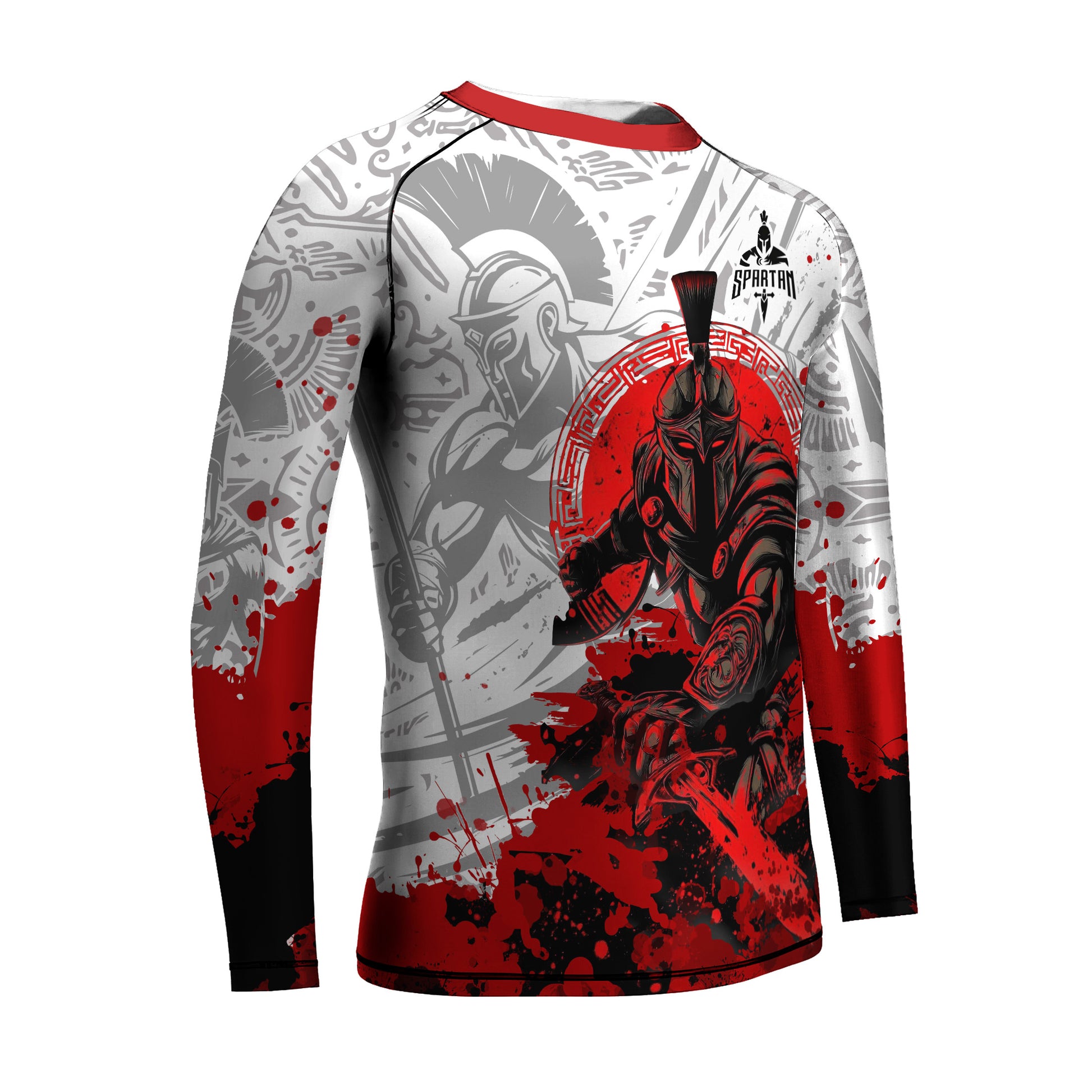 Bloody Spartan Kids Rash Guard