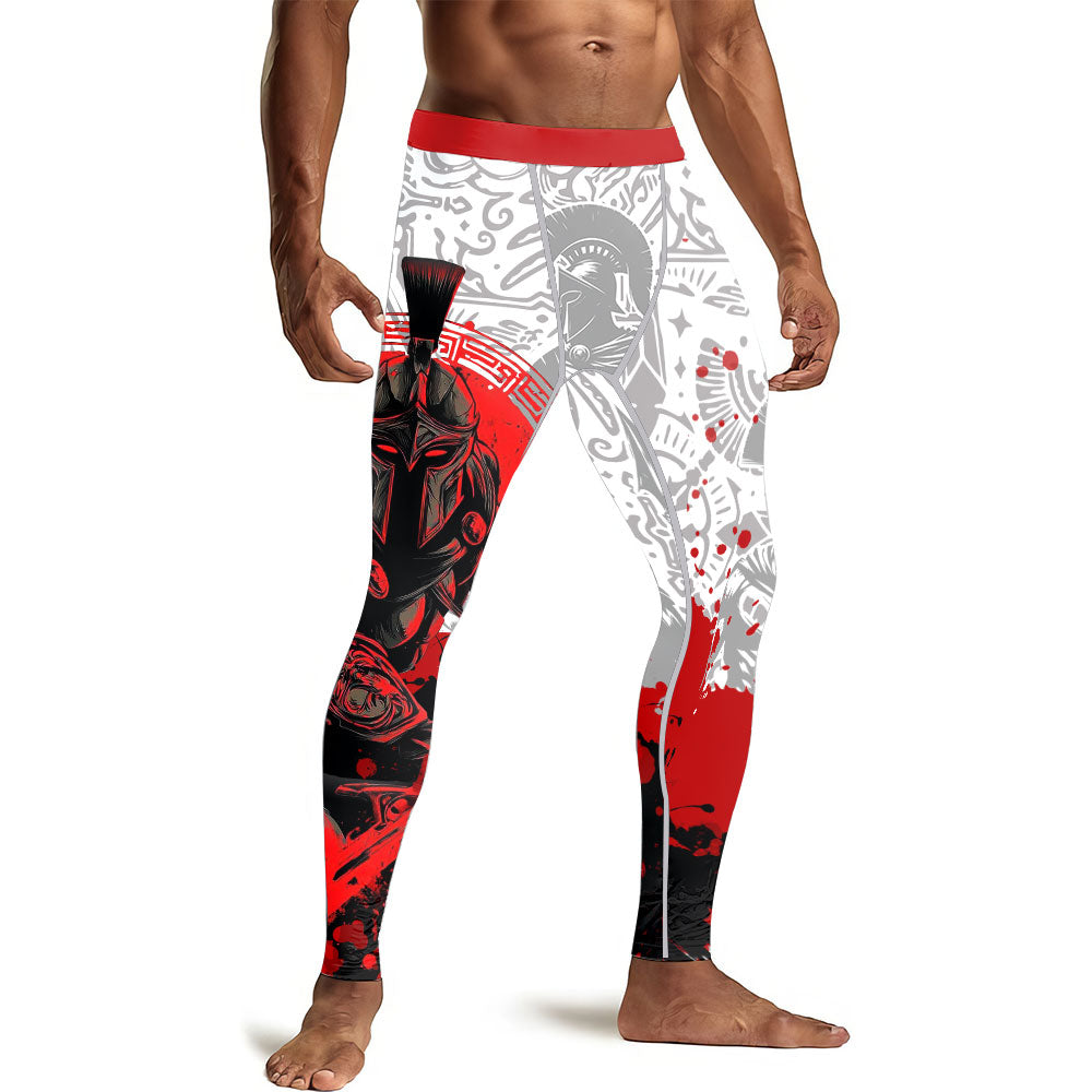Bloody Spartan Men's Compression Leggings