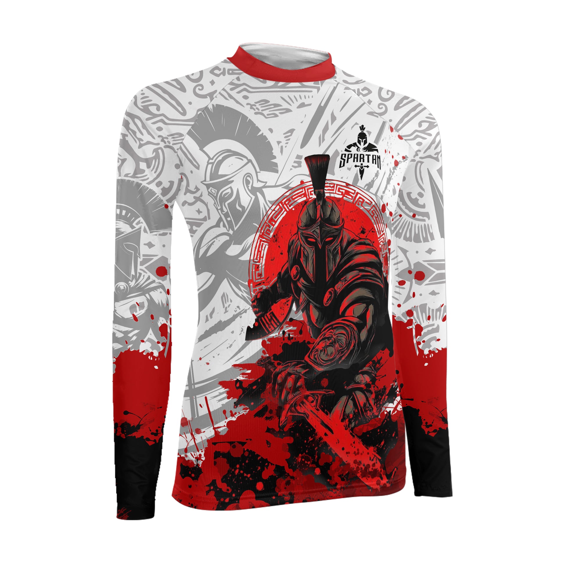 Bloody Spartan Women's Long Sleeve Rash Guard