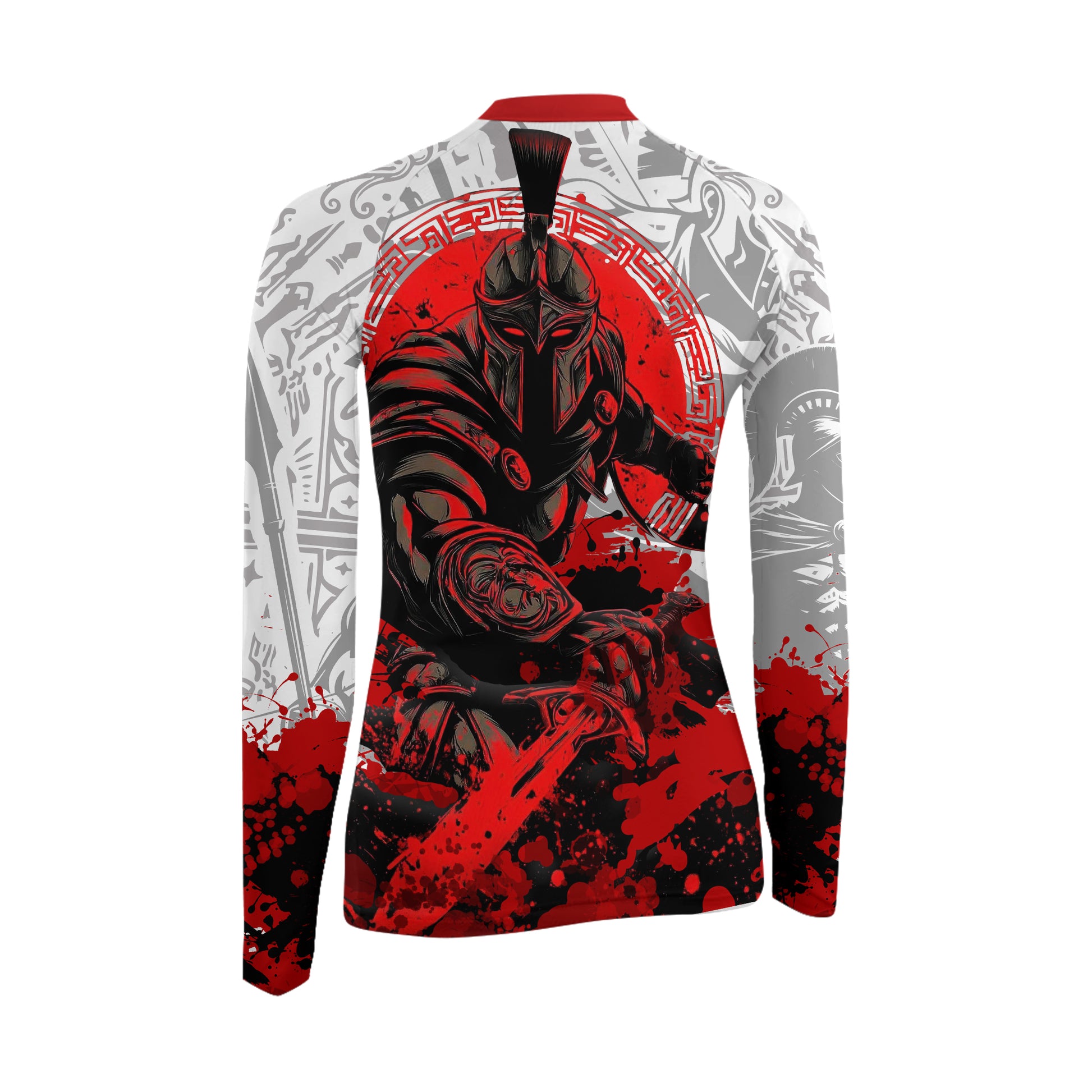 Bloody Spartan Women's Long Sleeve Rash Guard
