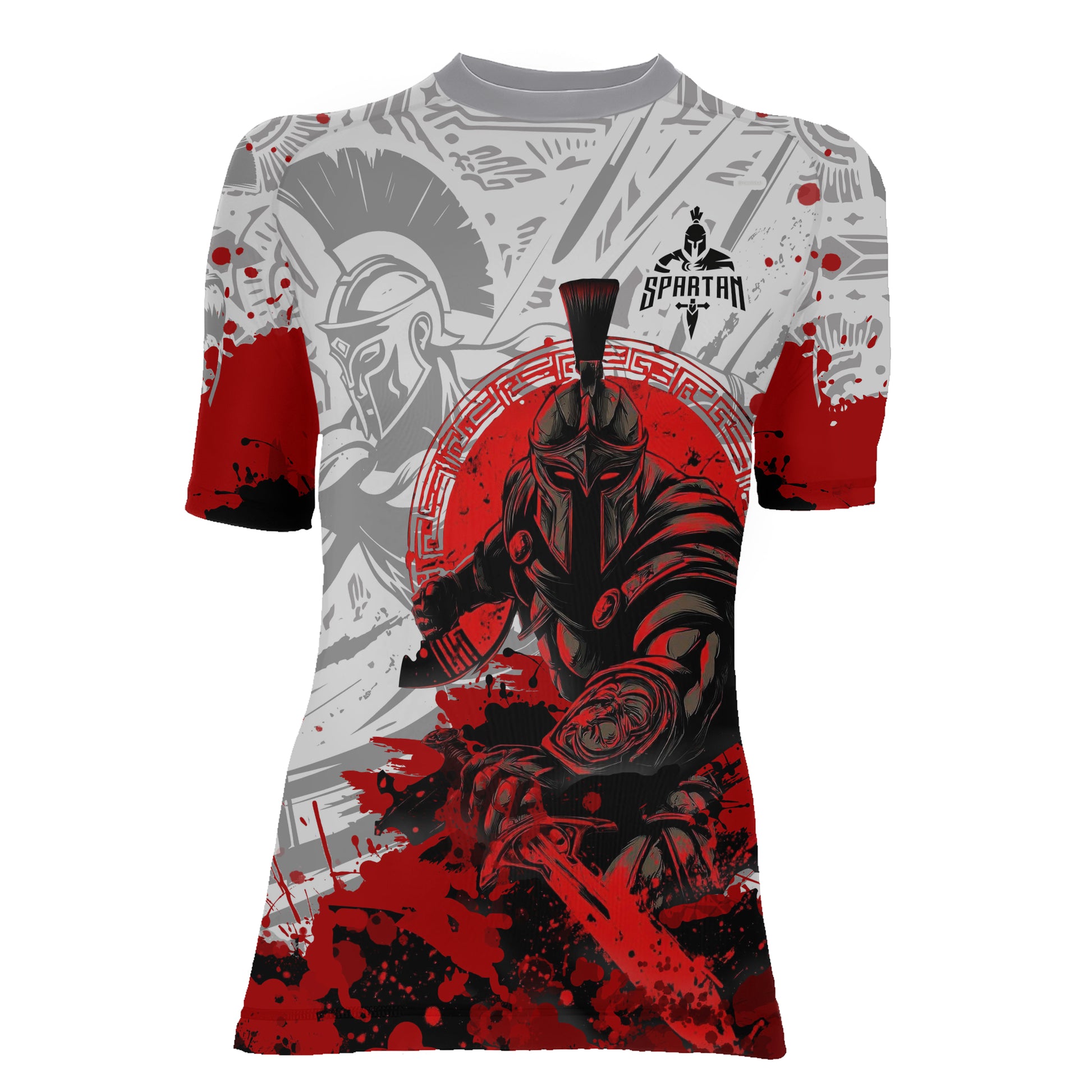 Bloody Spartan Women's Short Sleeve Rash Guard