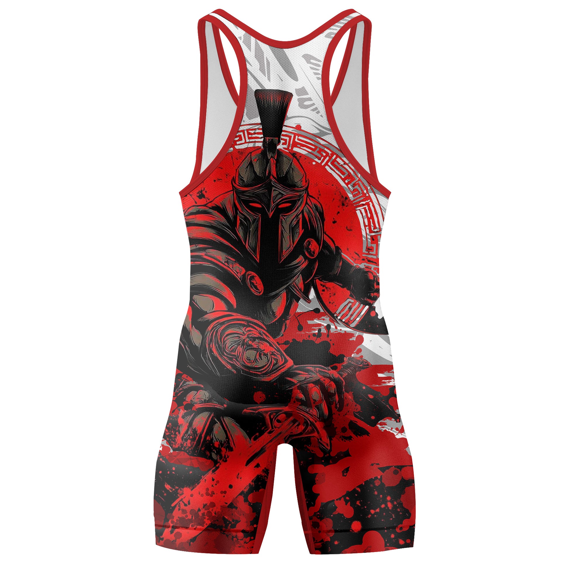 Bloody Spartan Wrestling Singlets