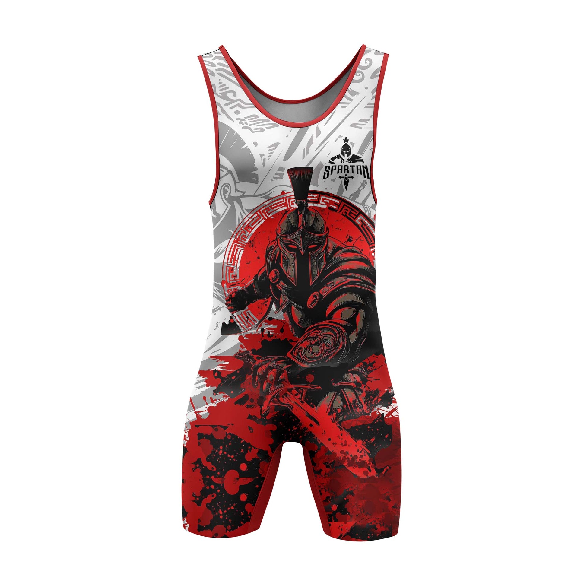 Bloody Spartan Wrestling Singlets