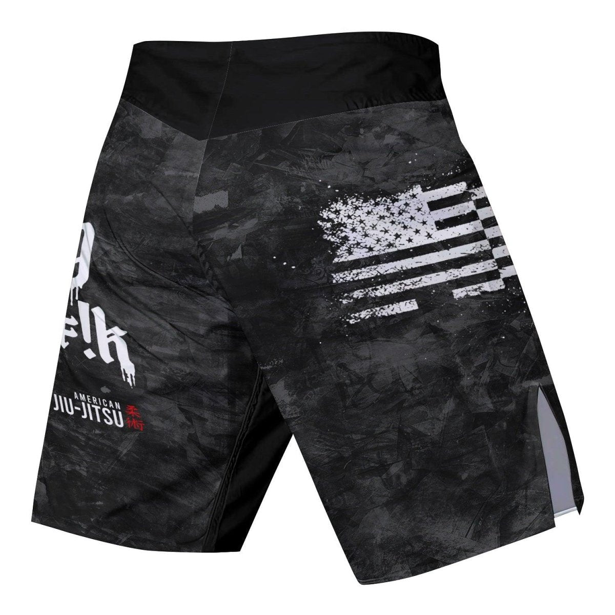 Painting American Flag Fight Shorts - BattleFitGear